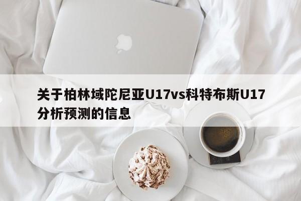 关于柏林域陀尼亚U17vs科特布斯U17分析预测的信息